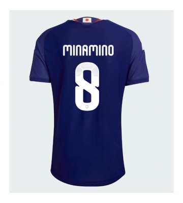 Japan Takumi Minamino #8 Hemmatröja VM 2026 Kortärmad